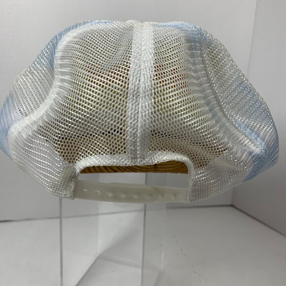 Vintage HAWAII HAWAIIAN Headwear Embroidered Gold Leaf & Rope Snap Back Hat - Picture 6 of 11